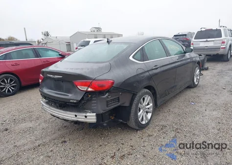 2016 Chrysler 200 Limited из США, поврежденный, VIN 1C3CCCAB2GN116582